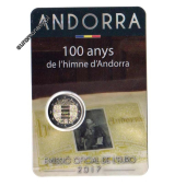 2 euro okolicznościowe Andora 2017 Hymn