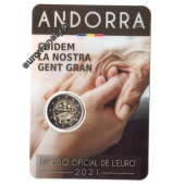 2 euro okolicznościowe Andora 2021 Seniorzy
