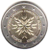 2 euro okolicznościowe Cypr 2026