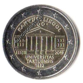 2 euro okolicznościowe Estonia 2019 - Uniwersytet