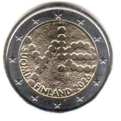 2 euro okolicznościowe Finlandia 2026 Radio - luzem