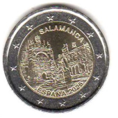 2 euro okolicznościowe Hiszpania 2025 - Salamanca