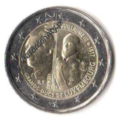 2 euro okolicznościowe Luksemburg 2017 Wilhelm III