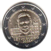 2 euro okolicznościowe Luksemburg 2025 Henryk