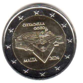 2 euro okolicznościowe Malta 2024 - Cytadela Gozo - luzem