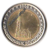 2 euro okolicznościowe Niemcy 2008