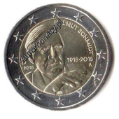 2 euro okolicznościowe Niemcy 2018 - Helmut Schmidt