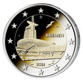 2 euro okolicznościowe Niemcy 2026 - Brema