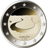 2 euro okolicznościowe Niemcy 2025 - Saarland