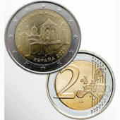 2 euro okolicznościowe Hiszpania 2026 - Klasztor w Poblet
