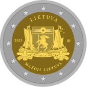 2 euro okolicznościowe Litwa 2025 - Mała Litwa