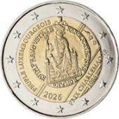 2 euro okolicznościowe Luksemburg 2026 Nagroda