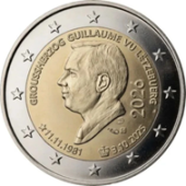 2 euro okolicznościowe Luksemburg 2026 Urodziny Wilhelma