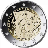 2 euro okolicznościowe Niemcy 2024 - Kościół św. Pawła we Frankfurcie