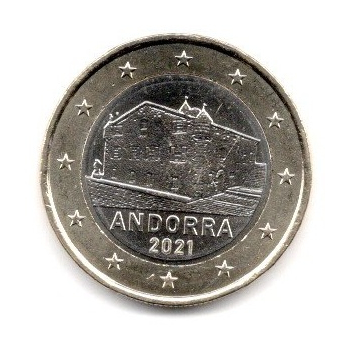 1 euro Andora 2021