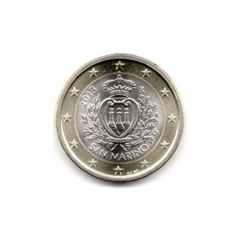 1 euro San Marino 2013
