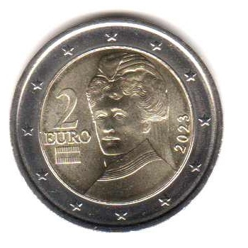 2 euro obiegowe Austria 2023