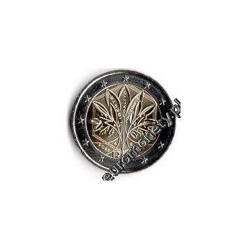 2 euro obiegowe Francja 2022 - nowy design
