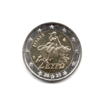 2 euro obiegowe Grecja 2025