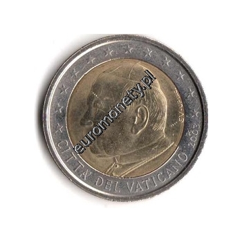 2 euro obiegowe Watykan 2003 - Jan Paweł II