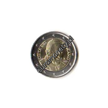 2 euro obiegowe Watykan 2015 - Franciszek