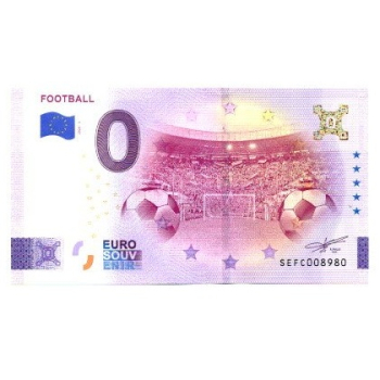 Banknot 0 Euro Souvenir 2026 - Piłka nożna