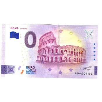Banknot 0 Euro Souvenir 2026 - Koloseum w Rzymie