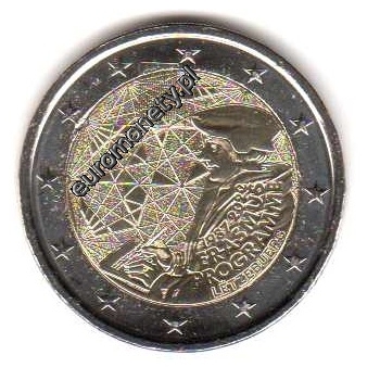 2 euro okolicznościowe Luksemburg 2022 Erasmus