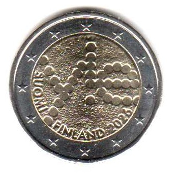 2 euro okolicznościowe Finlandia 2026 Radio - luzem
