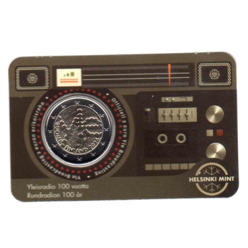 2 euro okolicznościowe Finlandia 2026 Radio - folder