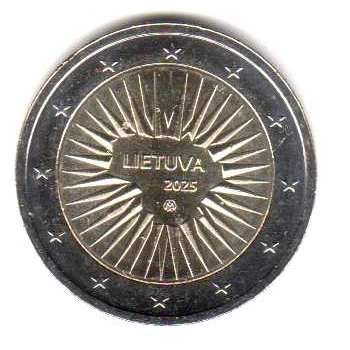 2 euro okolicznościowe Litwa 2025 - Obrona