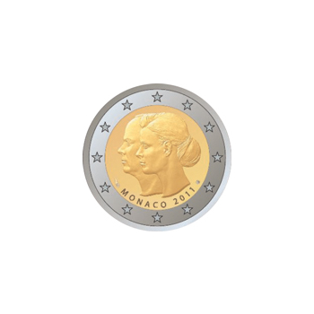 2 euro okolicznościowe Monaco 2011