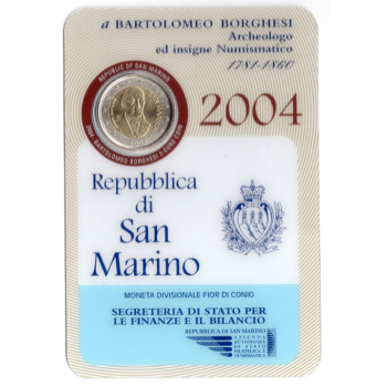 2 euro okolicznościowe San Marino 2004 bez folderu