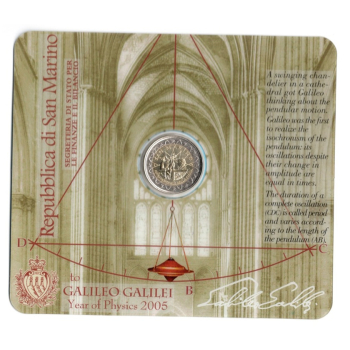 2 euro okolicznościowe San Marino 2005 bez folderu