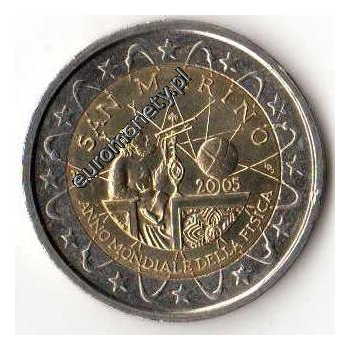 2 euro okolicznościowe San Marino 2005 luzem