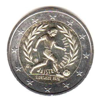 2 euro okolicznościowe Słowacja 2026 - Piłka nożna