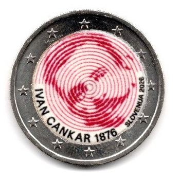 2 euro okolicznościowe Słowenia 2026 - KOLOR