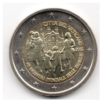 2 euro okolicznościowe Watykan 2012 luzem