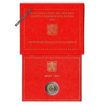 2 euro okolicznościowe Watykan 2015