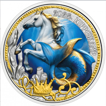 3 euro Austria 2026 - Hippokamp