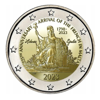 2 euro okolicznościowe Malta 2023 - Bonaparte - luzem