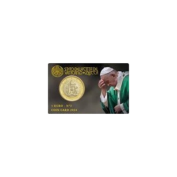 1 euro Watykan 2024 - folder nr 3