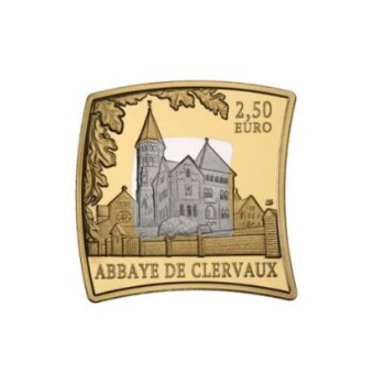 2.5 euro Luksemburg 2026 - Opactwo Clervaux