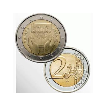 2 euro okolicznościowe Hiszpania 2026 - Artykuł 49