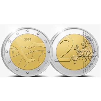 2 euro okolicznościowe Finlandia 2025 Lekkoatletyka - luzem
