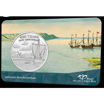Medal 400-lecie Amsterdamu - folder