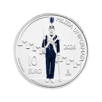 10 euro San Marino 2026 Milicja