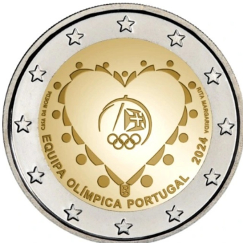 2 euro okolicznościowe Portugalia 2024 - Olimpiada