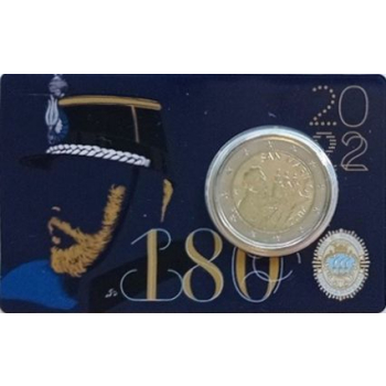 2 euro obiegowe San Marino 2022 folder granatowy