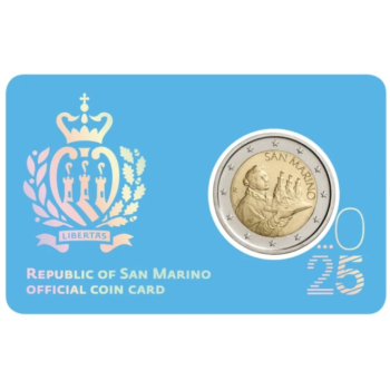 2 euro obiegowe San Marino 2025 folder